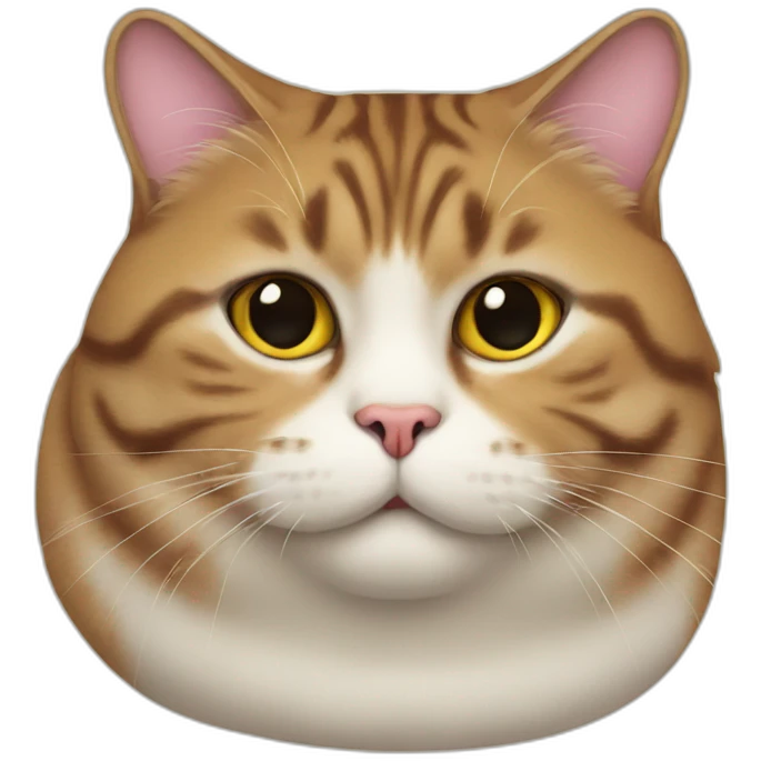 fat cat emoji