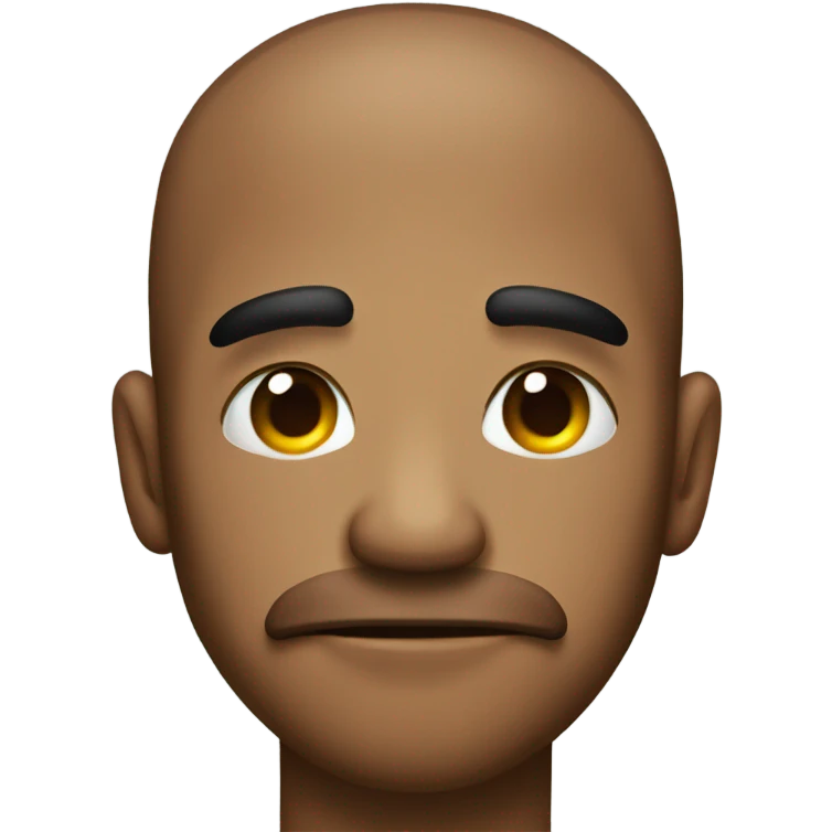 Serious emoji with tongue sticking out emoji