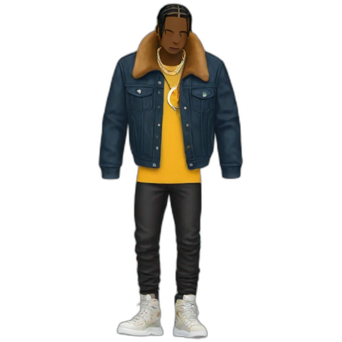 Travis scott outfit emoji