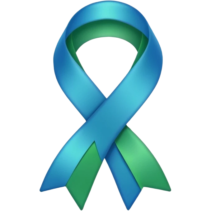 Blue and green Ribbon Badge that says RBT emoji