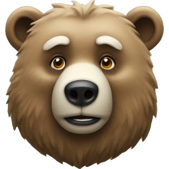 old bear emoji
