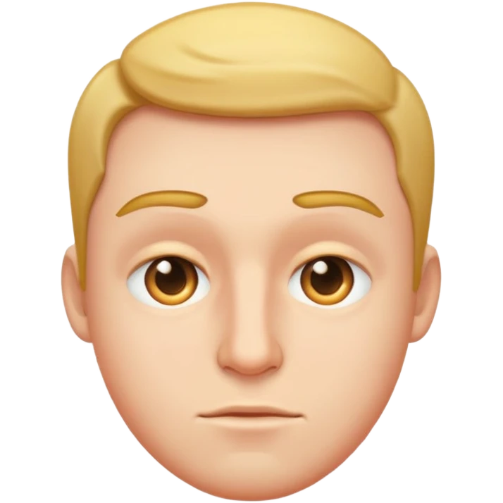 male Flushed Face emoji