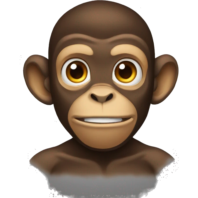 strong monkey emoji