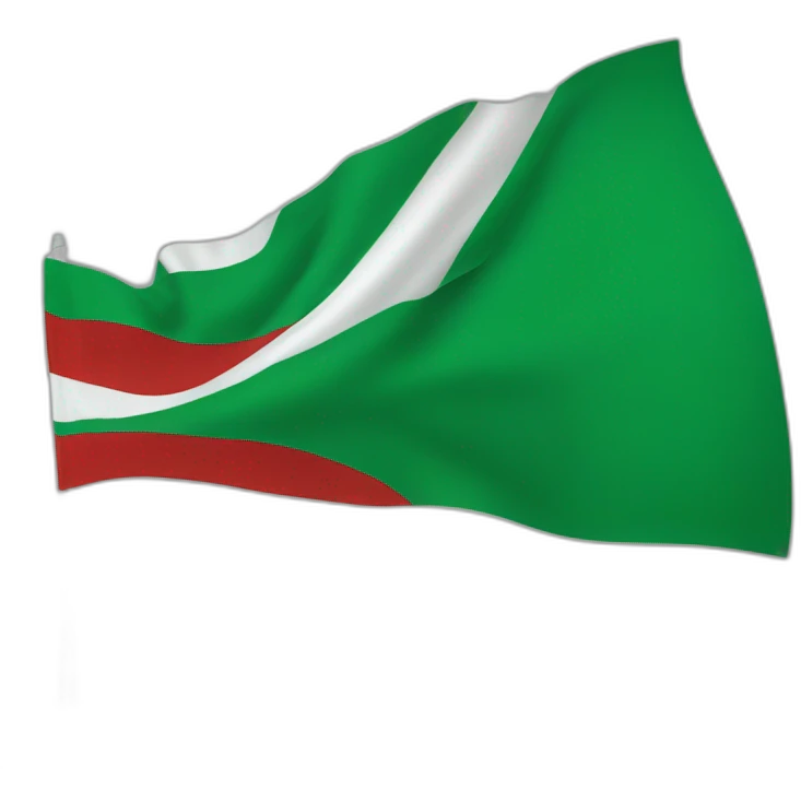 Drapeau de Chechen  emoji