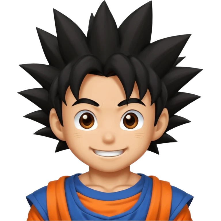 goku kid from dragon ball emoji emoji