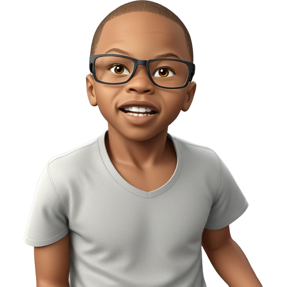 casual portrait of a man emoji