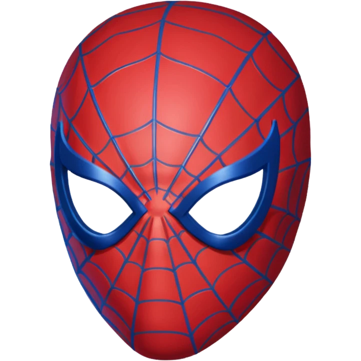 Spiderman face emoji