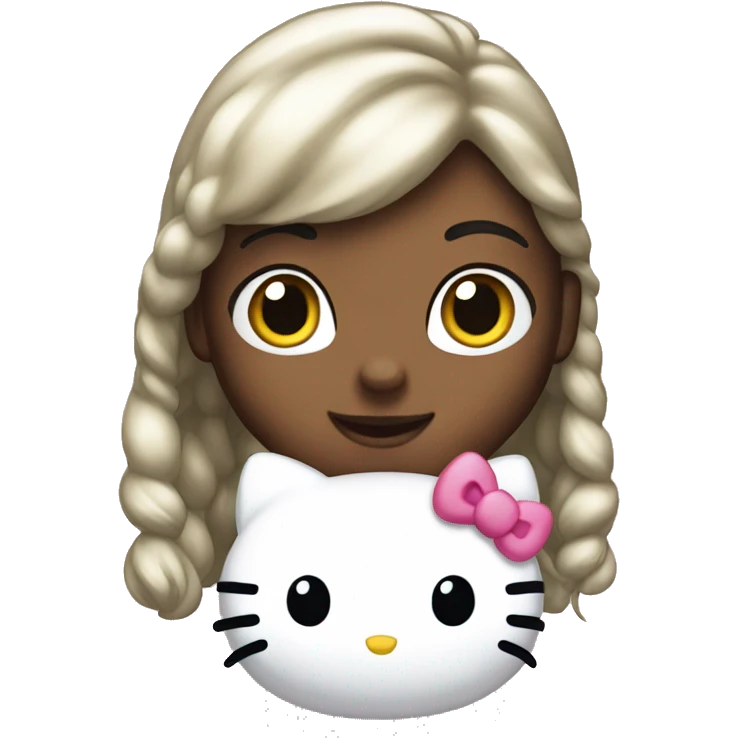 Hello kitty emoji