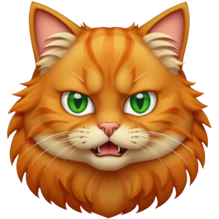 Angry cat emoji