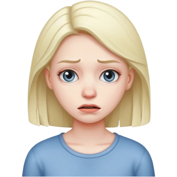 You know that thing were people pretend it choke themselves to signify anoiance. Could you make me an emoji to use. A girl with her hands around her neck  emoji