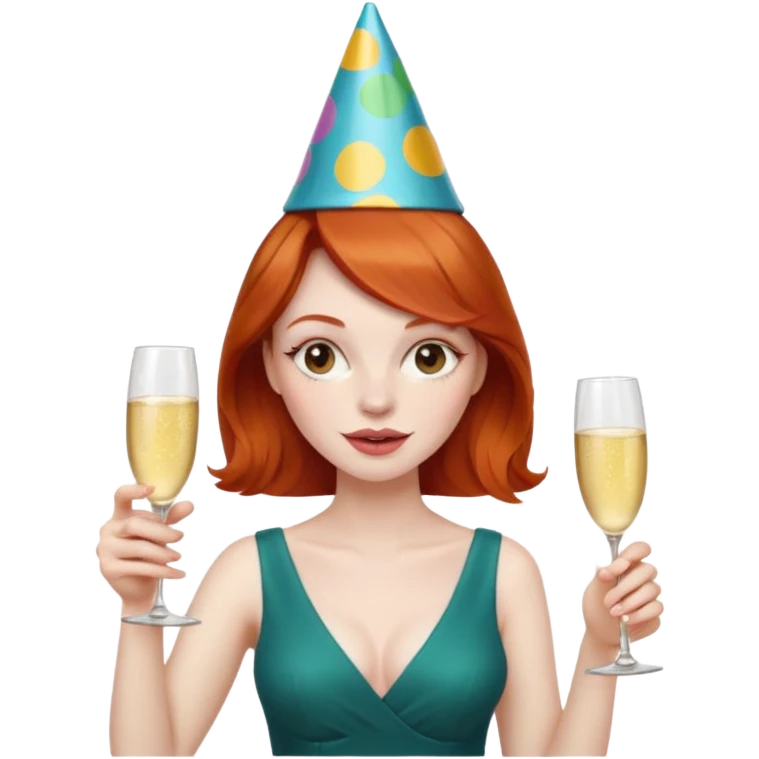 pirate redhead woman drunk emoji