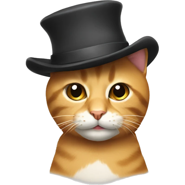cat with a hat emoji