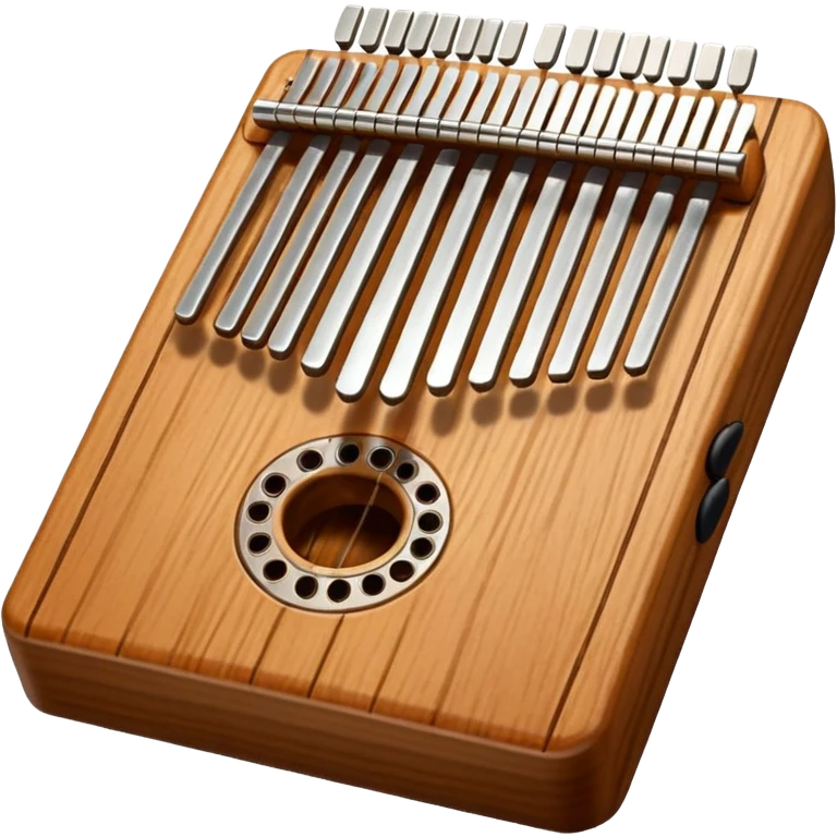 wood kalimba  emoji
