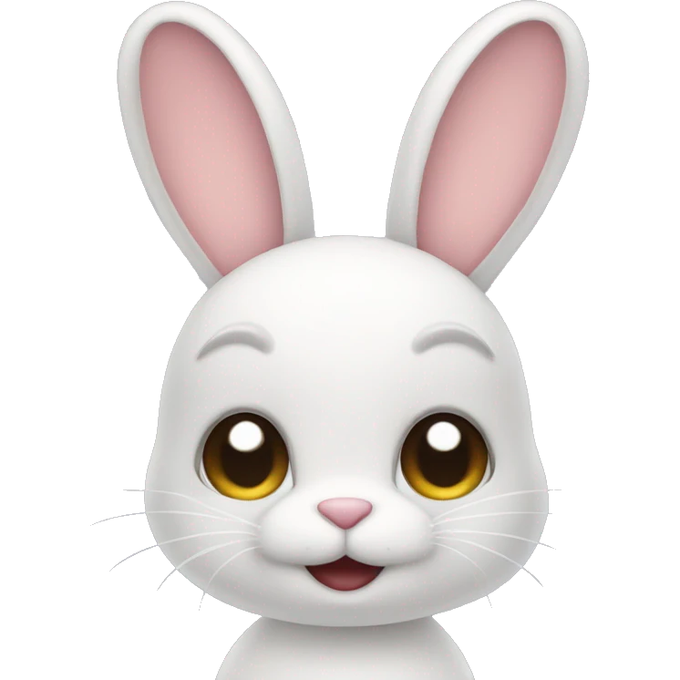 Cute bunny emoji