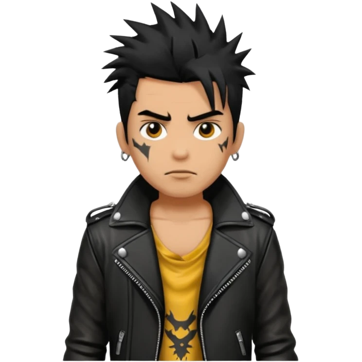 Punk king emoji
