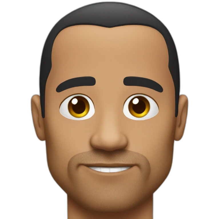 The rock sourcil lever  emoji
