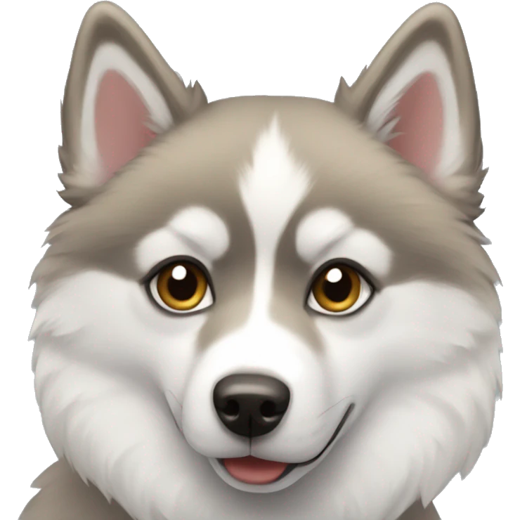 Pomsky emoji