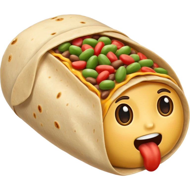 Bean burrito emoji
