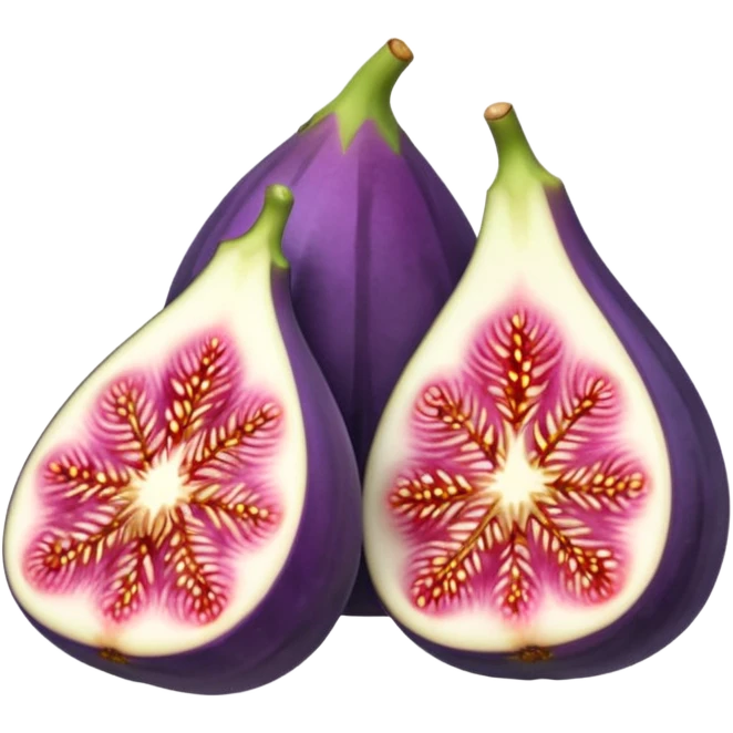 halved fig emoji