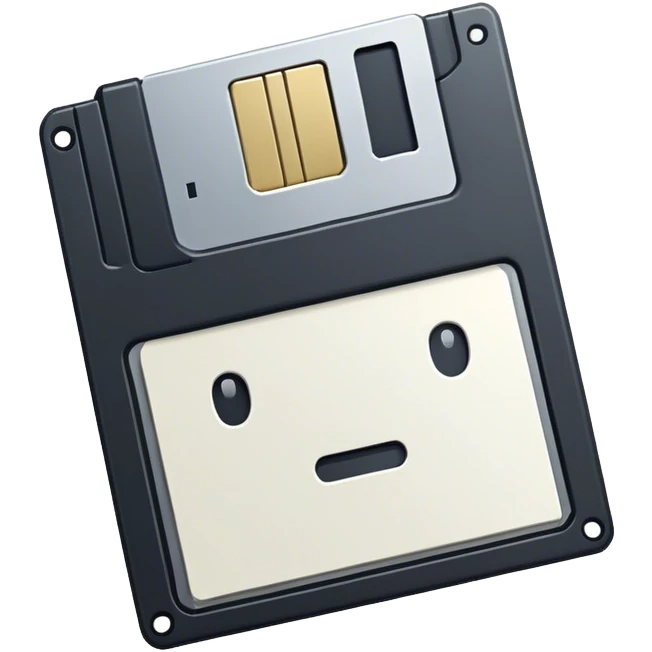 
Floppy disk emoji