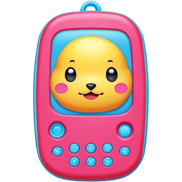 Tamagotchi from the Turning Red movie emoji