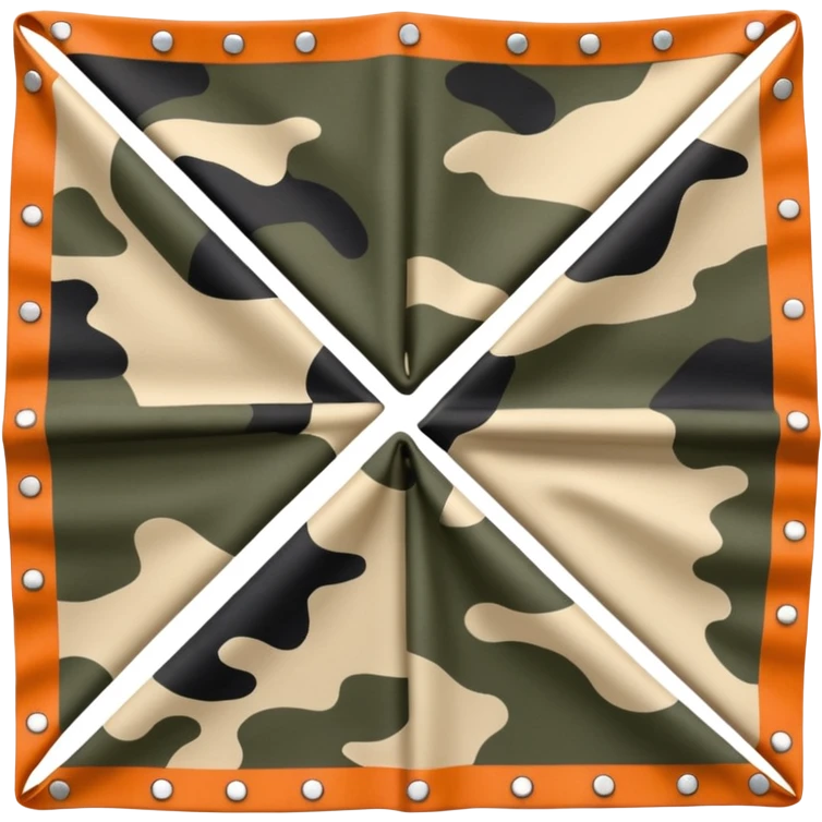 camouflage bandana emoji