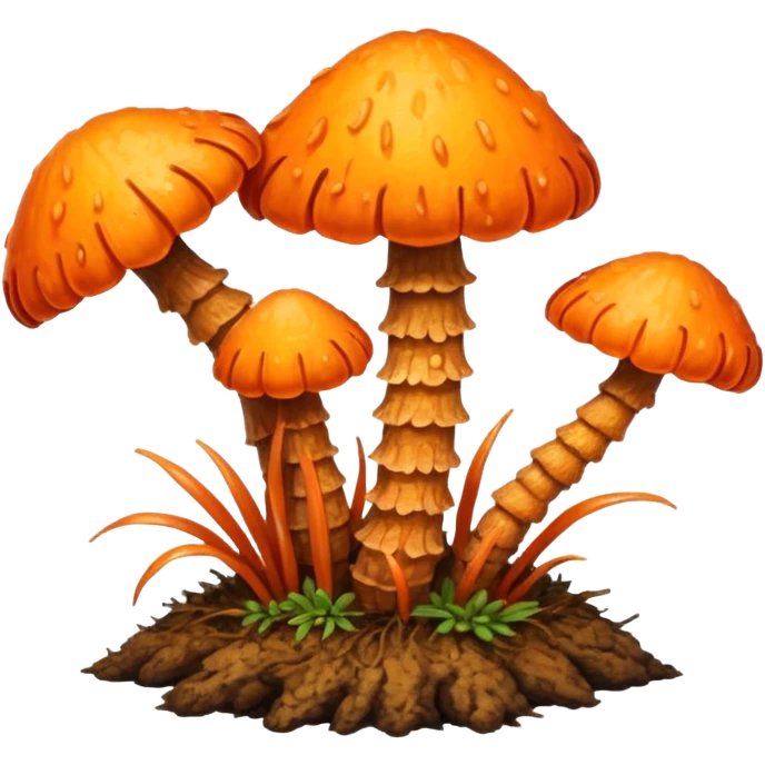 cordyceps mushroom emoji