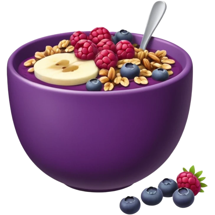 Açaí bowl emoji