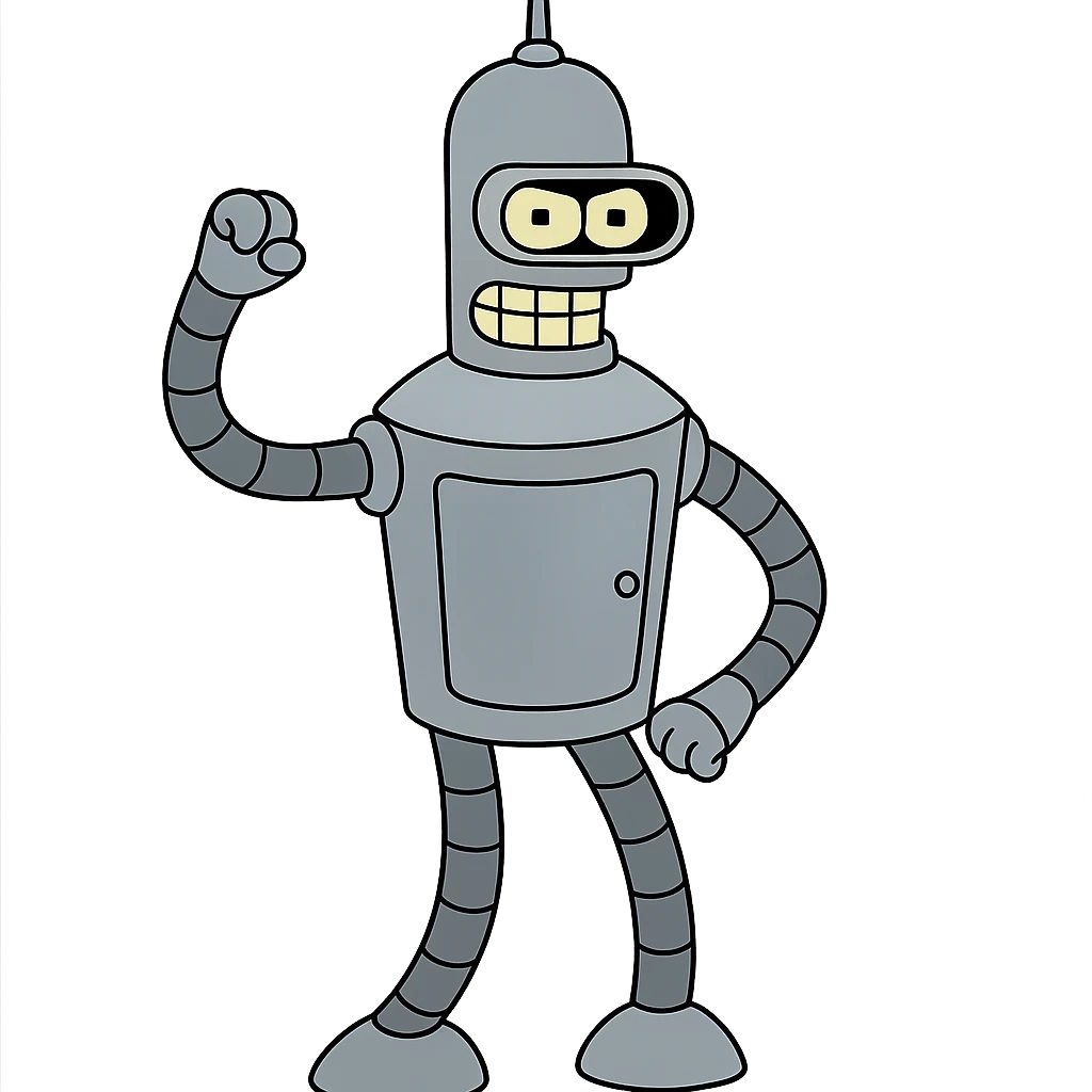 Robot Bender emoji