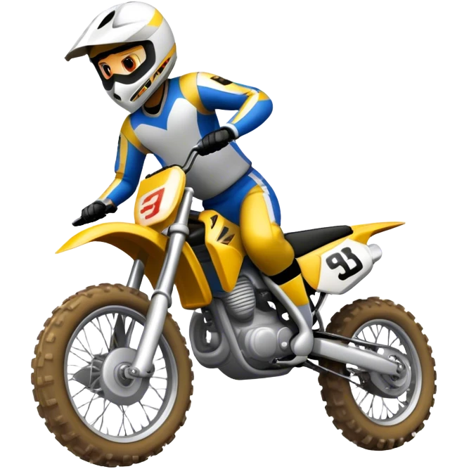 Dirt bike emoji