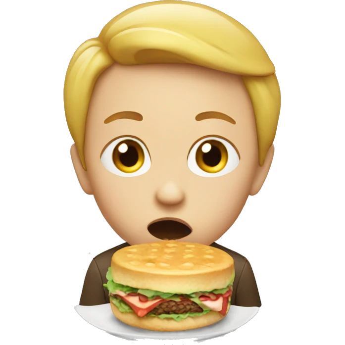 Eating emoji