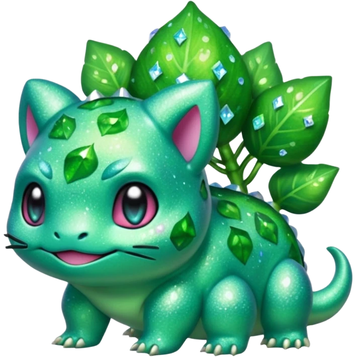 glitter pokemon bulbasaur emoji