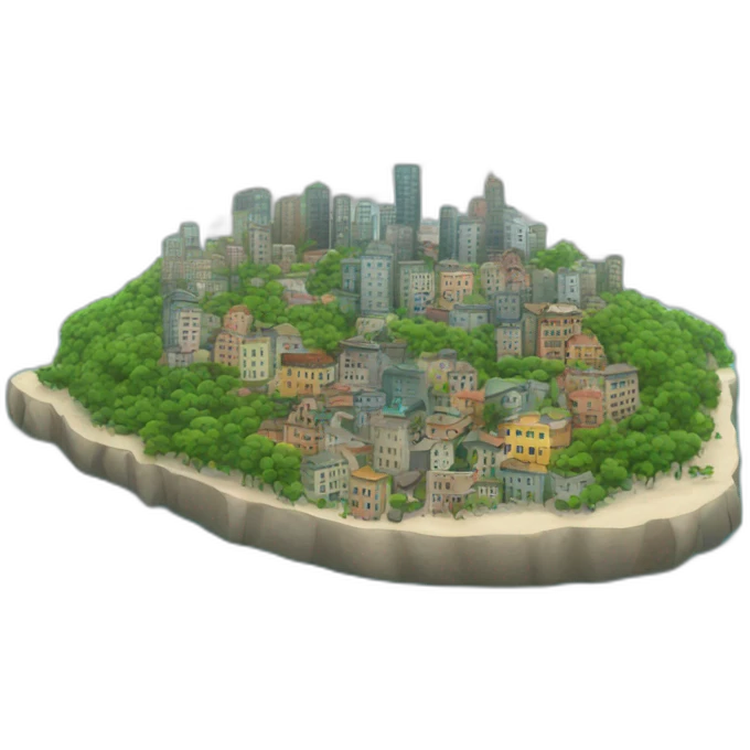 a city on the sea emoji