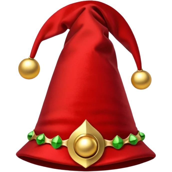 red jester hat emoji