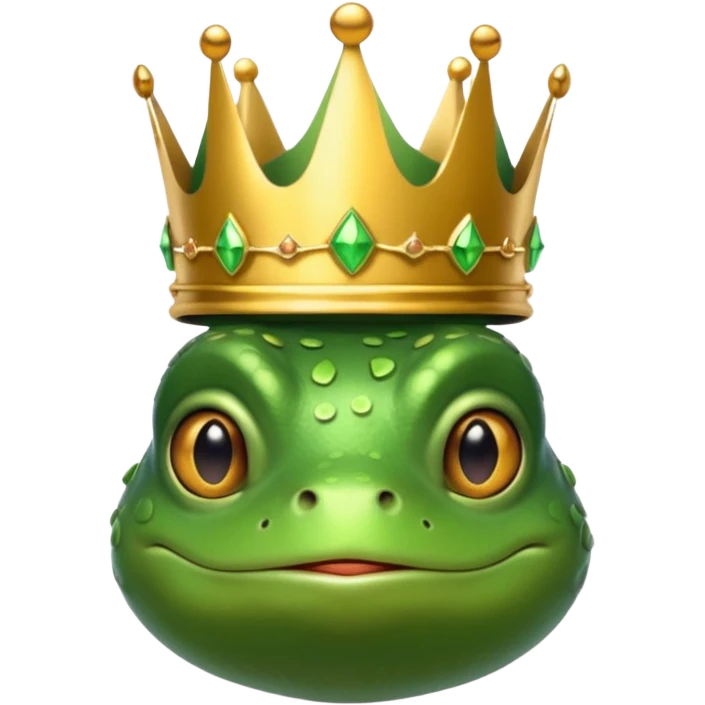 The Frog Prince in Fairy Tales emoji