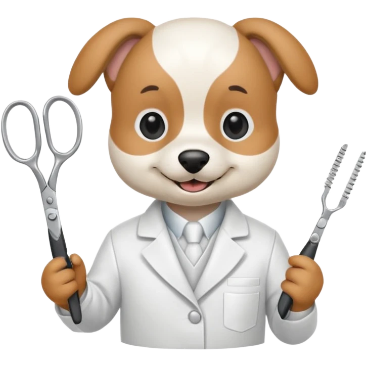 dog groomer emoji