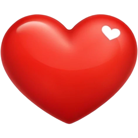 red heart emoji