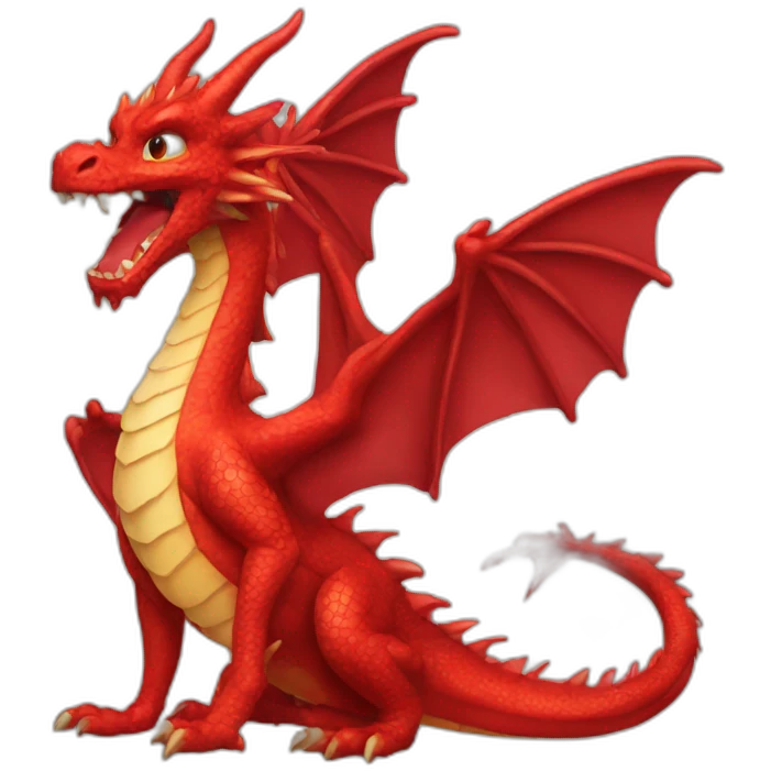 red dragon emoji