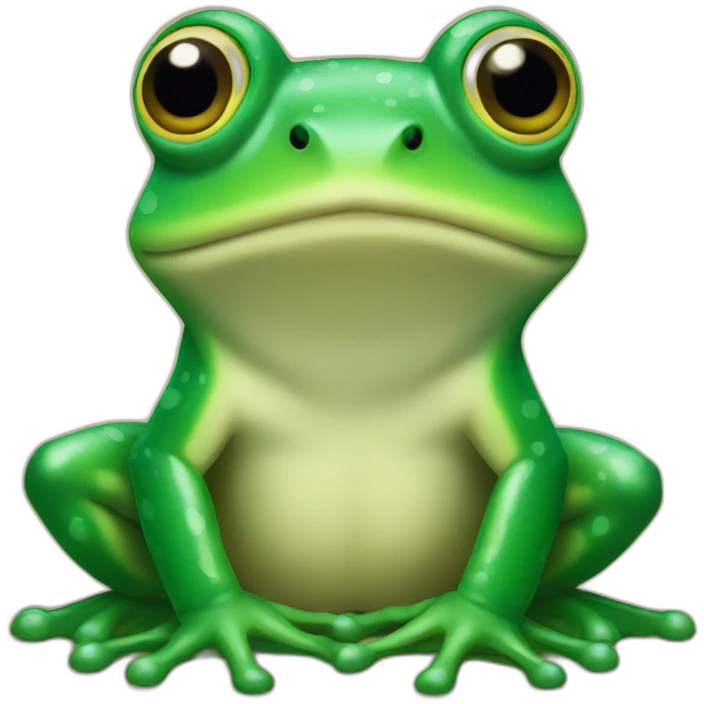 Holly frog emoji