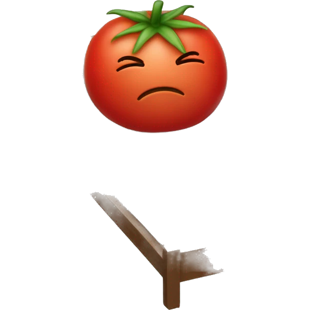 sleeping tomato emoji