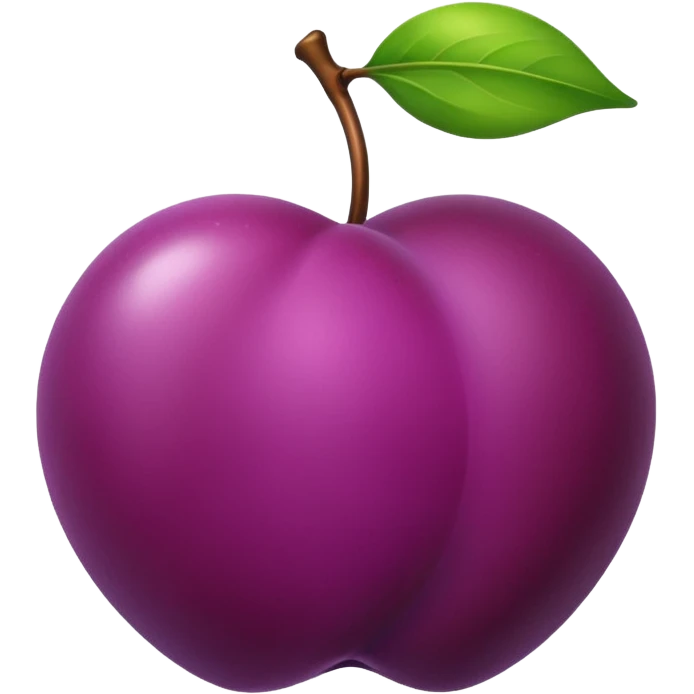 purple fruit emoji