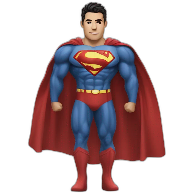 Cristiano super man emoji