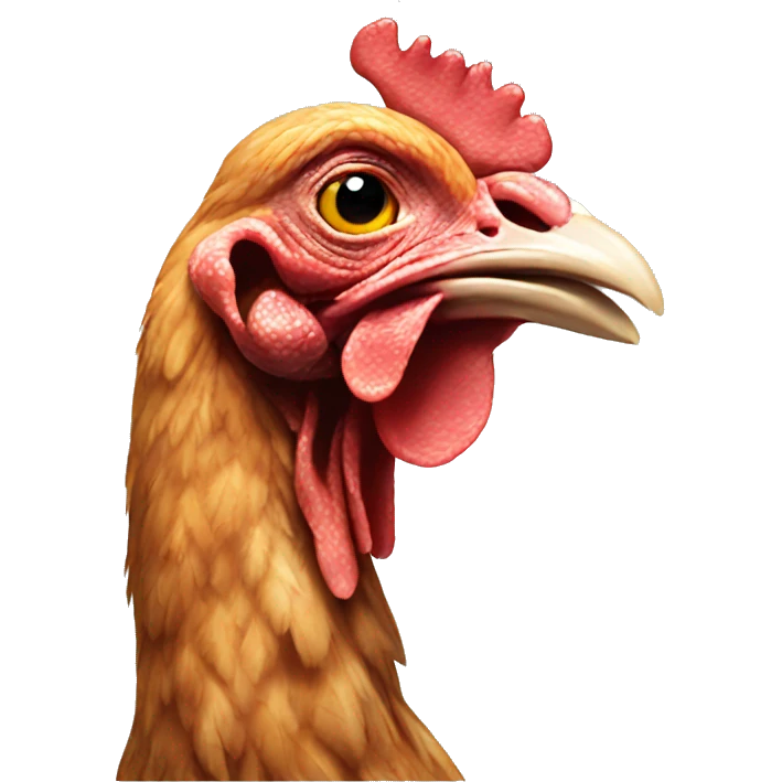 Chicken neck  emoji