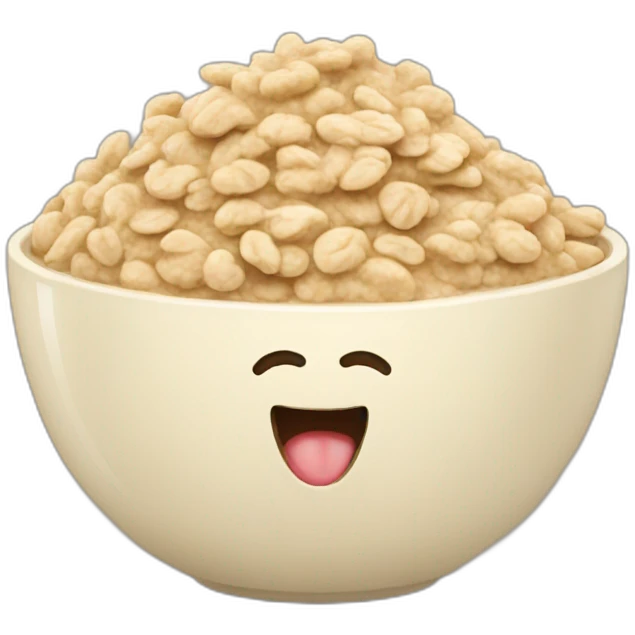oatmeal emoji