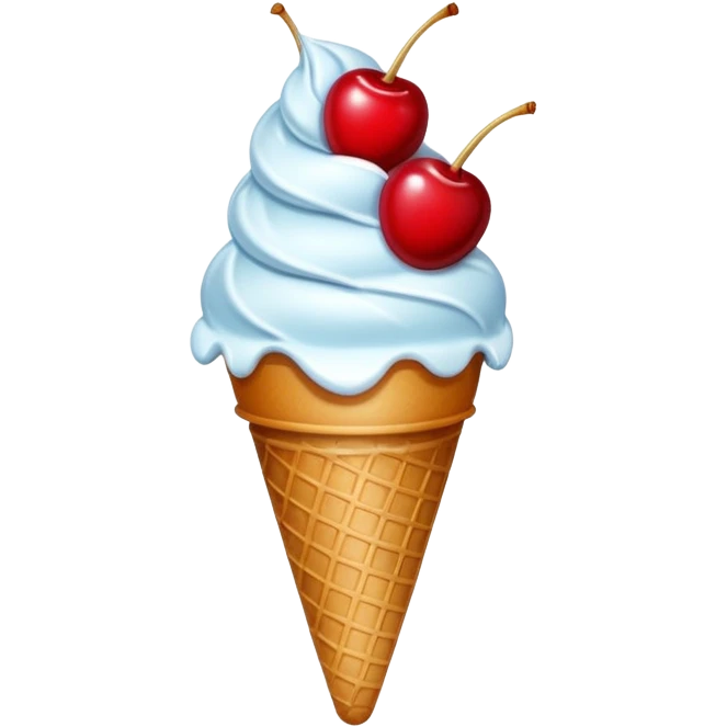 Eis mit kirsche emoji