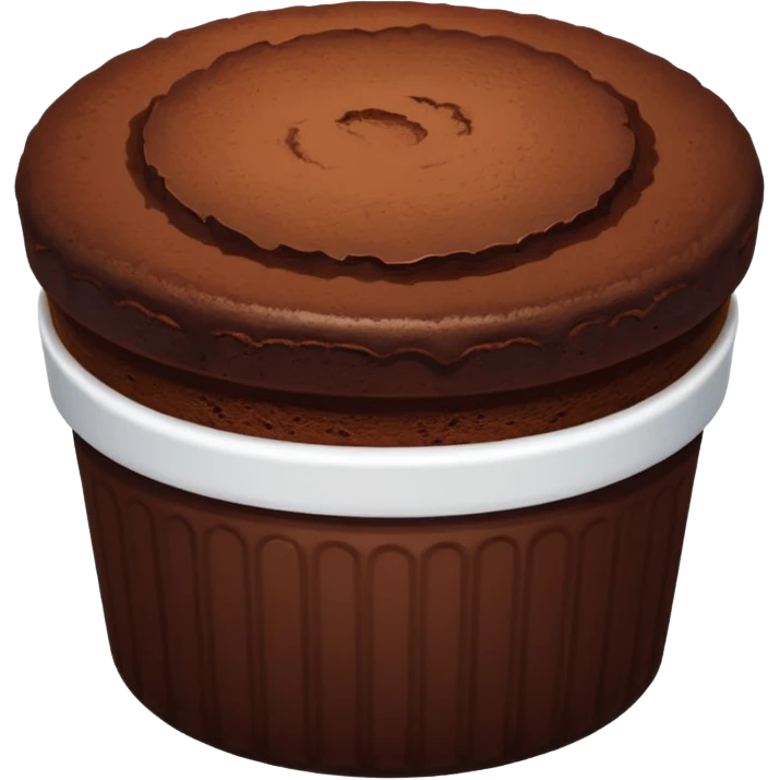 chocolate souffle emoji