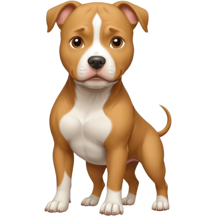 Pitbull grade dog emoji