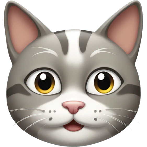 Grining cat  emoji