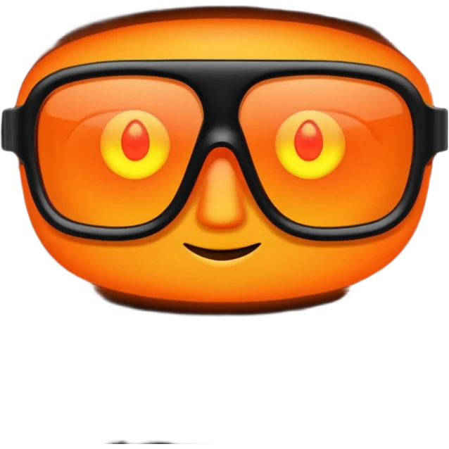 thermal vision glasses emoji