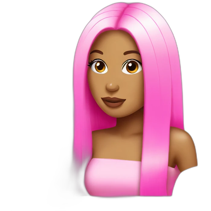 nikki minaj pink emoji